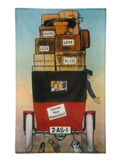 JOHN DERIAN 5 x 8" Rect. Tray - Honeymoon