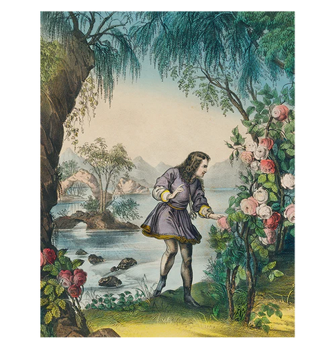 JOHN DERIAN 11 x 14" Rect. Tray - Sleeping Beauty [Left] (p 99)