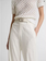 VINCE Joan High-Rise Linen Pull On Pant - Off White