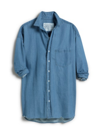 FRANK & EILEEN Shirley - Vintage Stonewashed Indigo