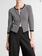 VINCE Gingham Italian Wool Blend Cardigan