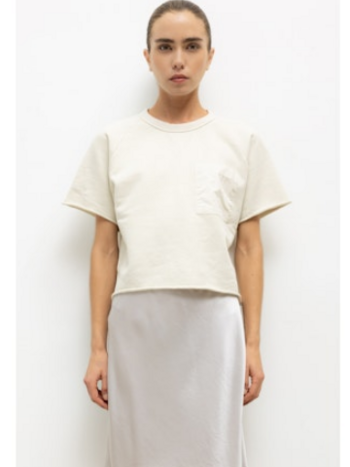 LESET Jamie Raglan Tee - Chalk