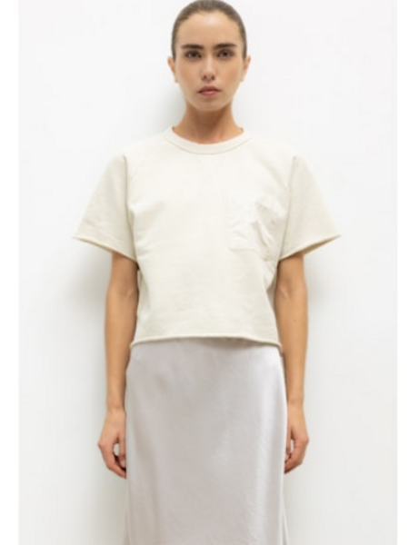 LESET Jamie Raglan Tee - Chalk