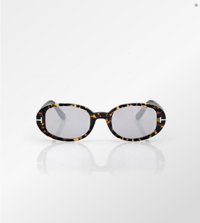 TOM FORD Iggy - Gradient Havana Mirrored