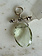 SENNOD Oval Green Amethyst w/ Silver Bar Vignette