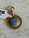 SENNOD Angelite Cabochon Disc Vignette