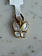 SENNOD MOP Butterfly w/ Crystal Vignette