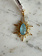 SENNOD Aquamarine Diamond Sunburst Vignette