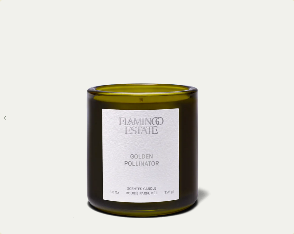 FLAMINGO ESTATE Golden Pollinator Candle - 8 oz