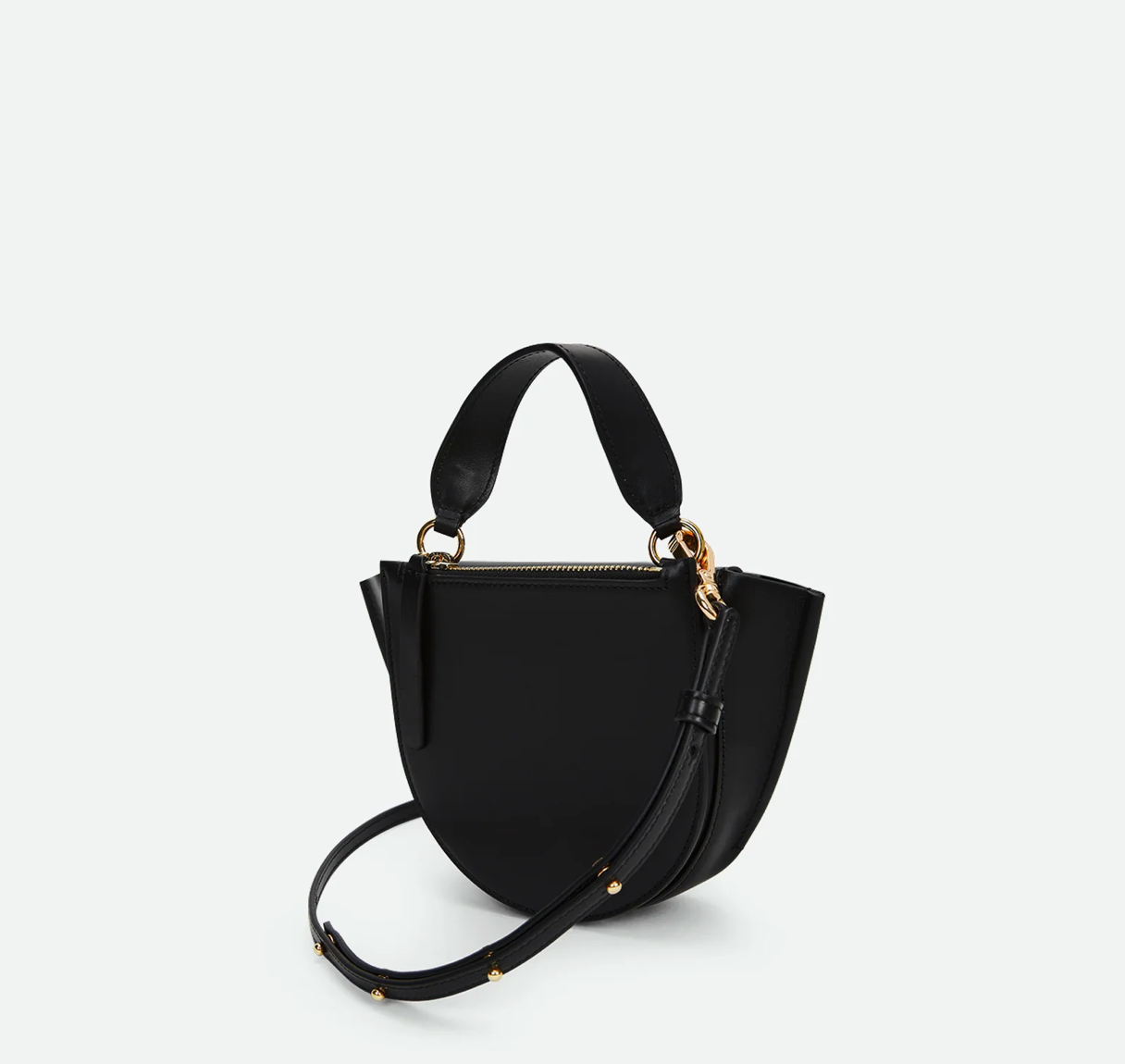 WANDLER Piccola Hortensia Bag - Black