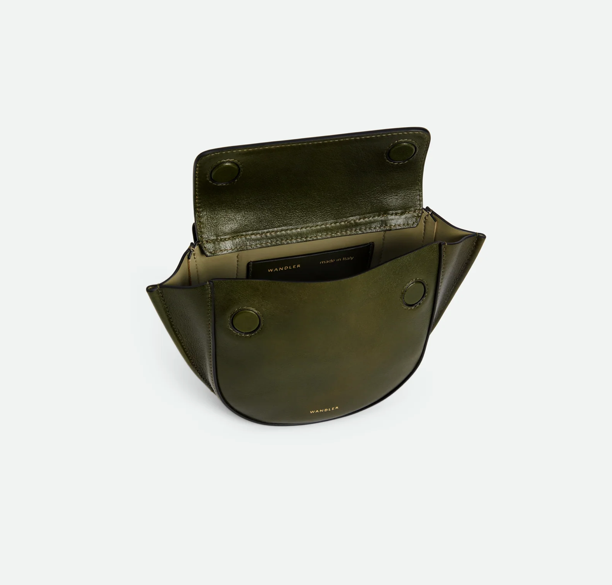 WANDLER Piccola Hortensia Bag - Ombre Olive