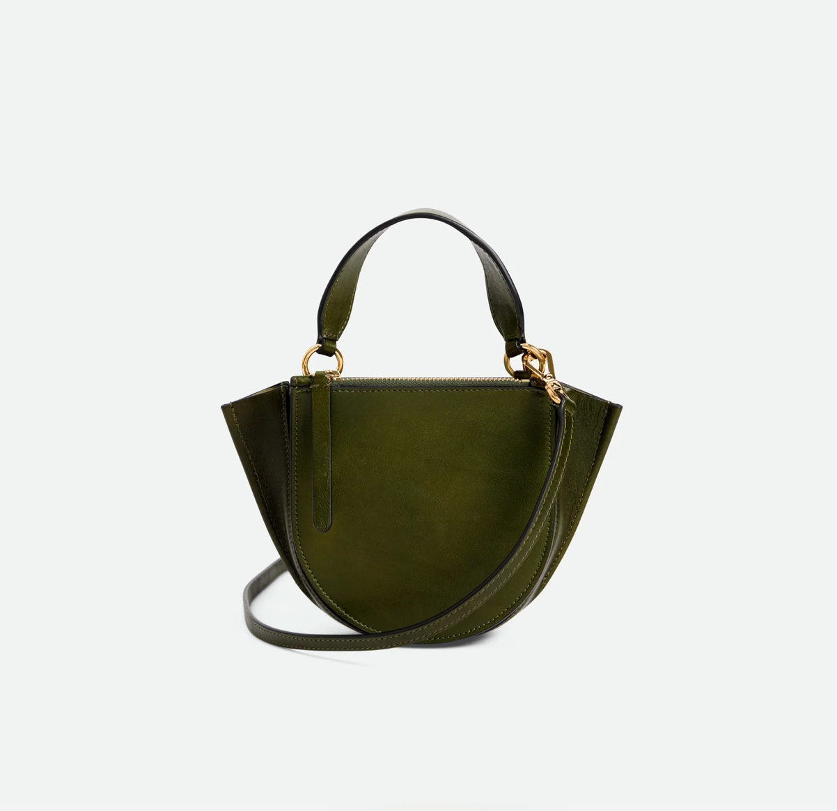 WANDLER Piccola Hortensia Bag - Ombre Olive