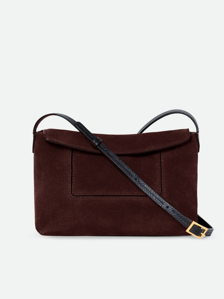 WANDLER Mini Penelope Slouch Bag - Acai Suede