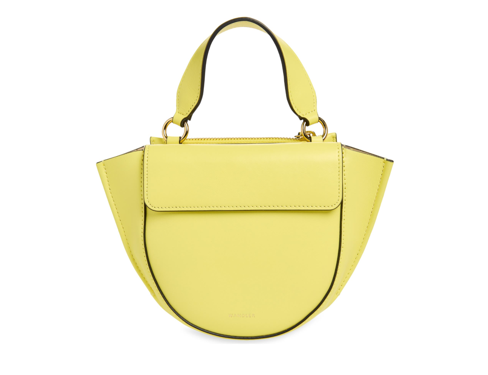 WANDLER Piccola Hortensia Bag - Lemon