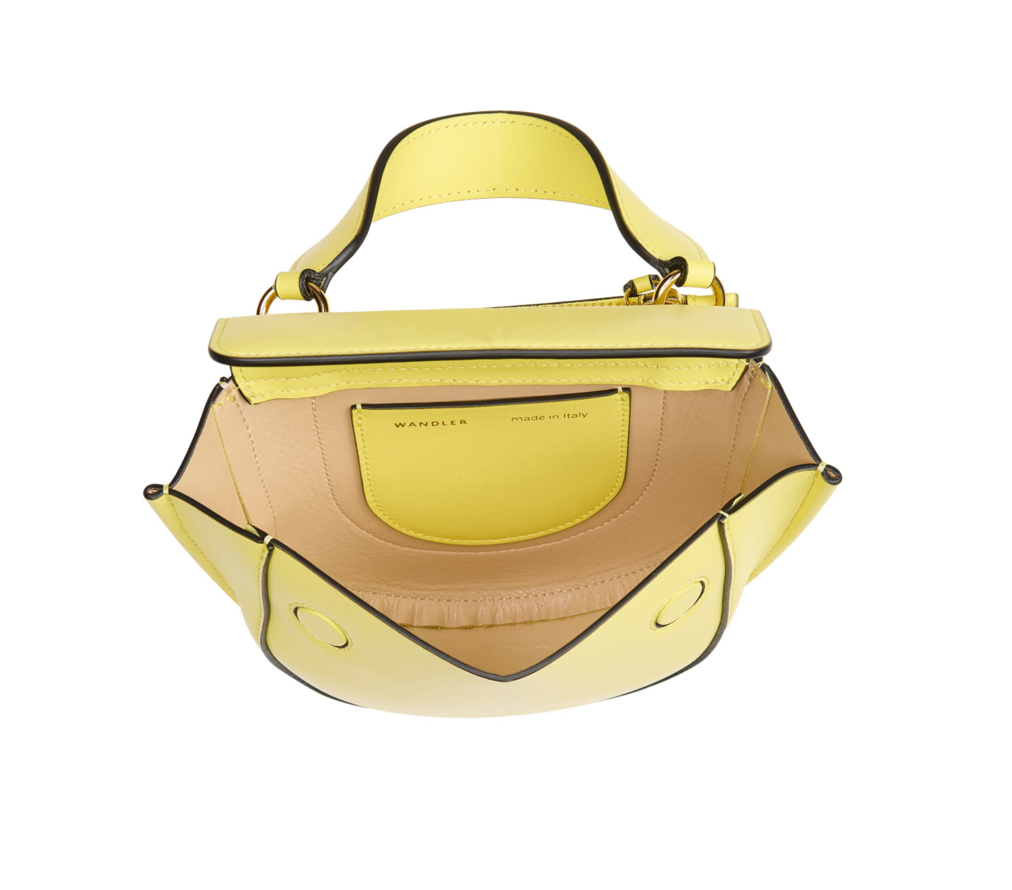 WANDLER Piccola Hortensia Bag - Lemon