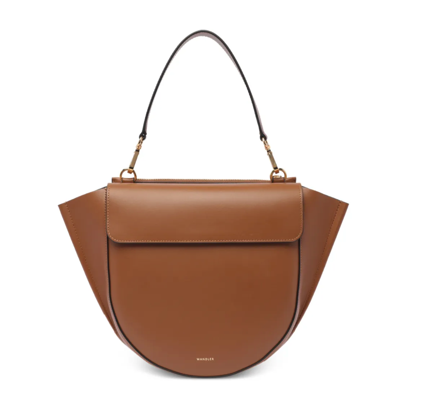 WANDLER Small Hortensia Bag - Saddle