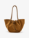 PROENZA SCHOULER Large Ruched Tote - Suede Hazelnut
