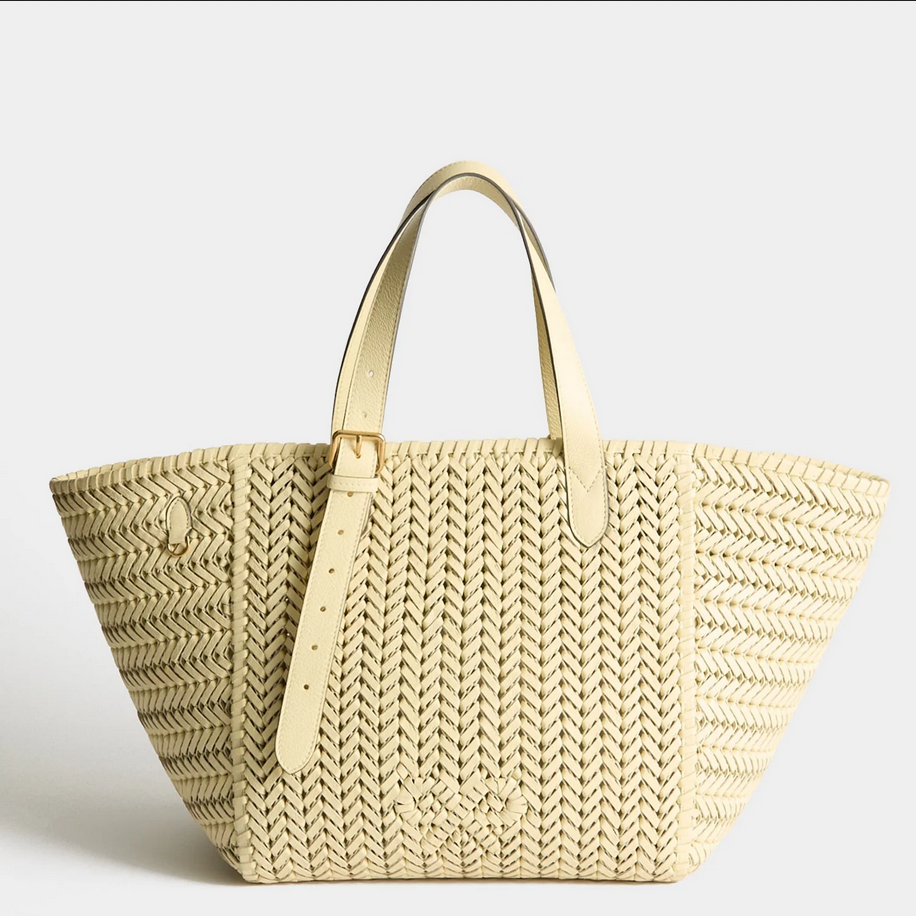 ANYA HINDMARCH Neeson Square Tote - Butter