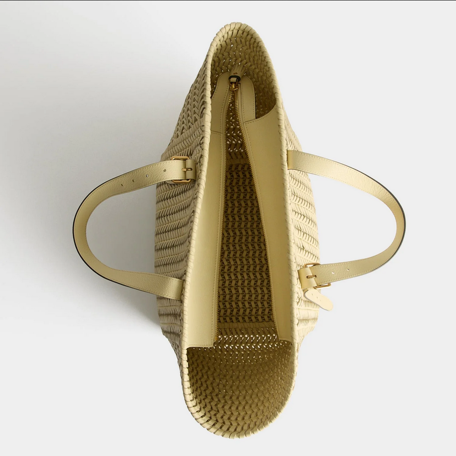 ANYA HINDMARCH Neeson Square Tote - Butter