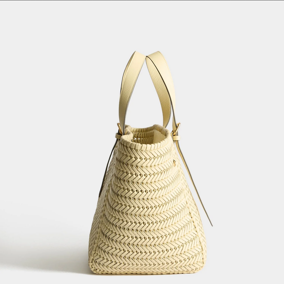 ANYA HINDMARCH Neeson Square Tote - Butter