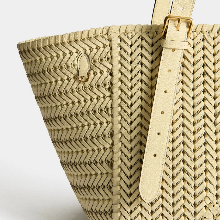 ANYA HINDMARCH Neeson Square Tote - Butter
