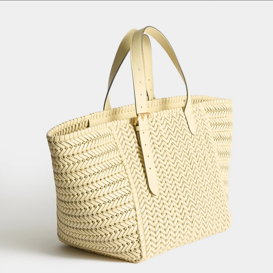 ANYA HINDMARCH Neeson Square Tote - Butter