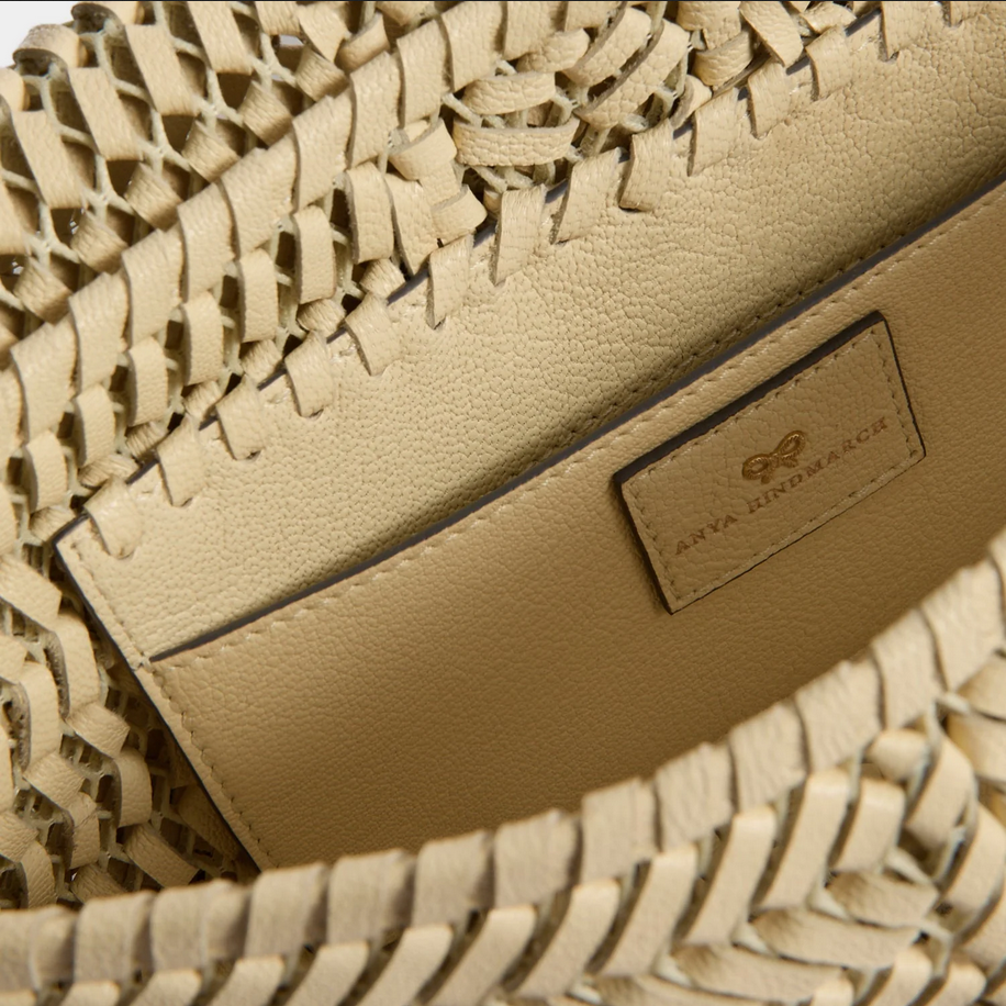 ANYA HINDMARCH Neeson Shoulder Bag - Butter