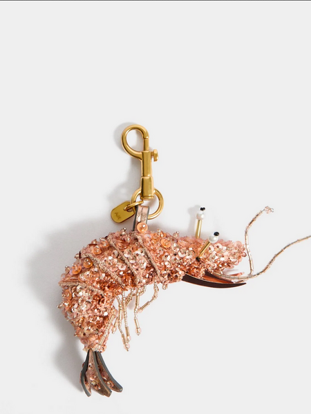 ANYA HINDMARCH Beaded Shrimp Bag Charm