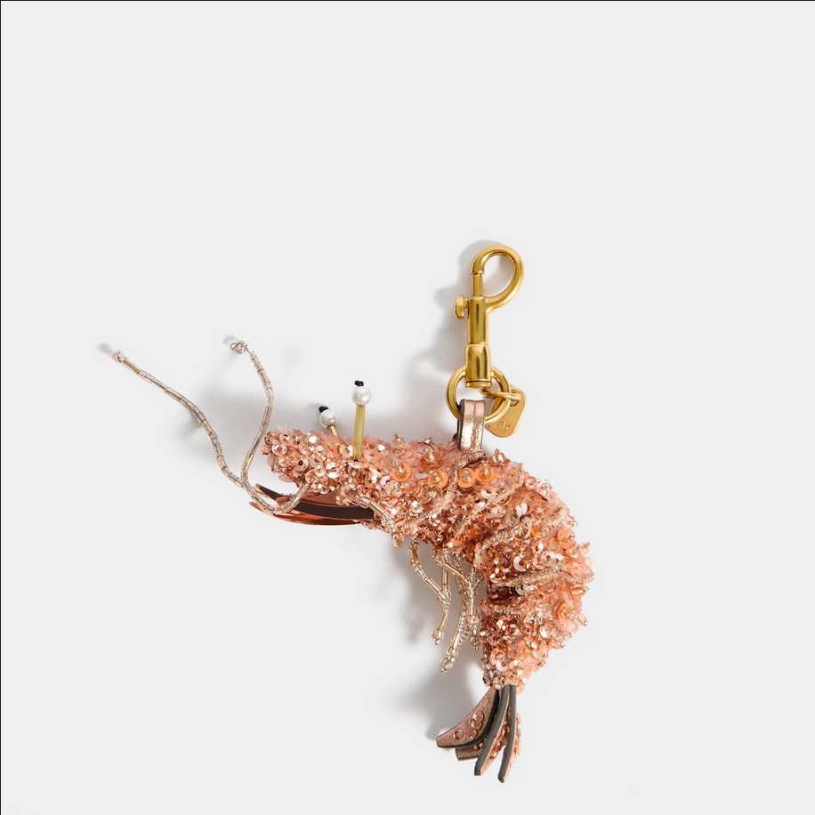 ANYA HINDMARCH Beaded Shrimp Bag Charm