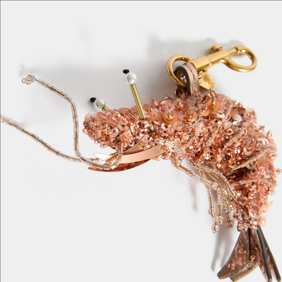 ANYA HINDMARCH Beaded Shrimp Bag Charm