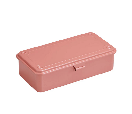 TOYO Steel Stackable Storage Box T-190 - Living Coral