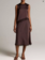 VINCE Lace-Trim Satin Slip Skirt