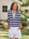 FRANK & EILEEN Patrick - Popover Henley Nautical Stripe