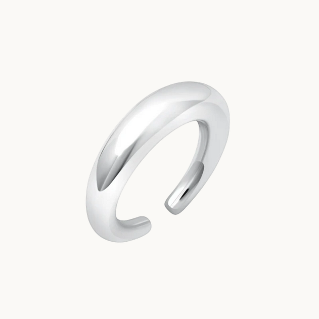 GABRIELA ARTIGAS Sterling Grand Colmillo Ear Cuff & Ring (6.5)