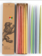 BRITISH COLOUR STANDARD Thin Taper Candle Set of 12 - Rainbow