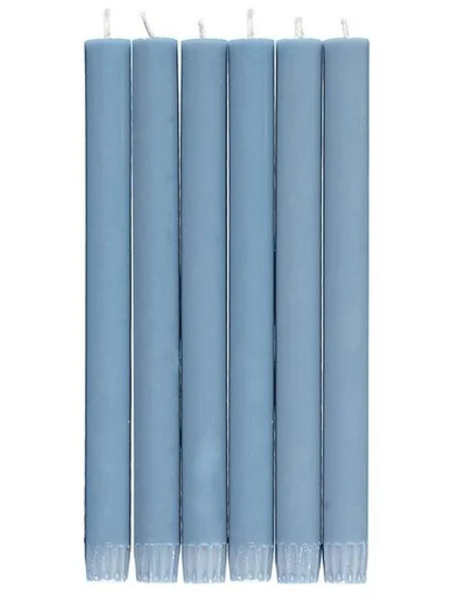 BRITISH COLOUR STANDARD Eco Dinner Candle Set of 6 - Pompadour