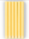 BRITISH COLOUR STANDARD Eco Dinner Candle Set of 6 - Champagne
