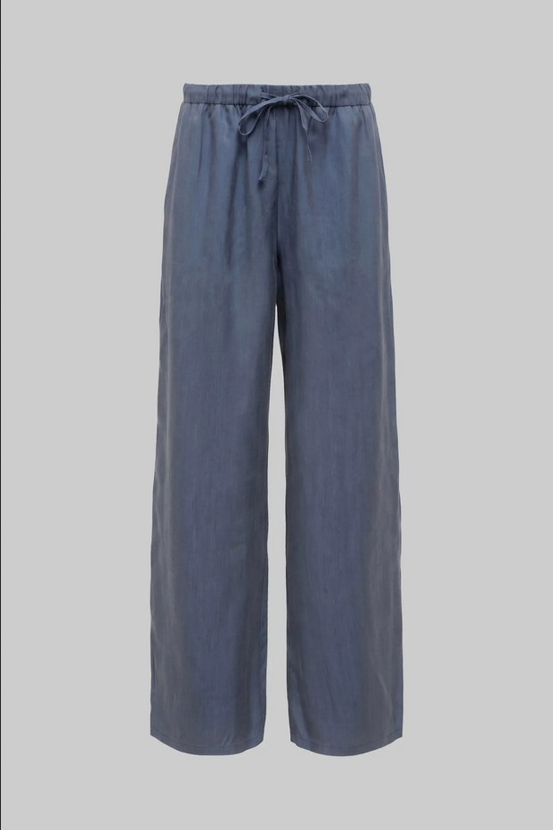LESET Kim Drawstring Pant - Denim