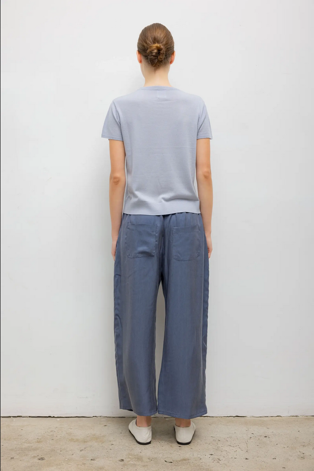 LESET Kim Drawstring Pant - Denim