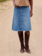 FRANK & EILEEN Shannon Classic Denim Skirt - 1978 Wash