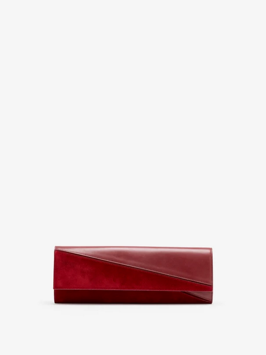 PROENZA SCHOULER Hex Clutch - Madder