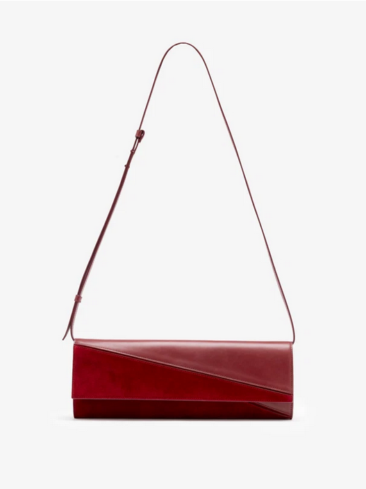 PROENZA SCHOULER Hex Clutch - Madder
