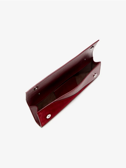 PROENZA SCHOULER Hex Clutch - Madder