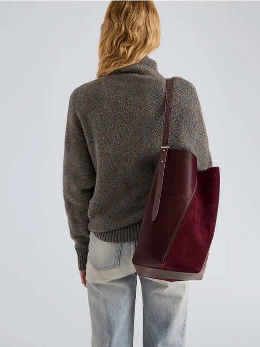 PROENZA SCHOULER Hex Bucket Bag - Bordeaux