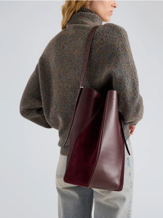 PROENZA SCHOULER Hex Bucket Bag - Bordeaux