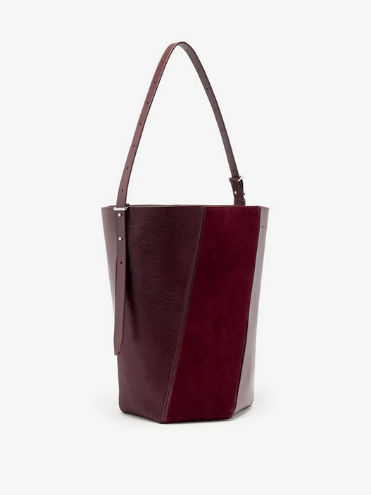 PROENZA SCHOULER Hex Bucket Bag - Bordeaux