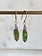 MALLARY MARKS Spun Sugar Earrings - Tanzanite & Pink Purple Sapphire with Green Tourmaline