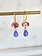 MALLARY MARKS Apple & Eve - Oval Pink Tourmaline with Tanzanite Briolette Earrings