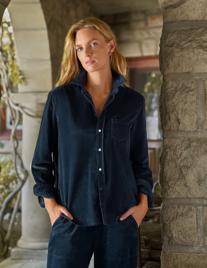 FRANK & EILEEN Eileen Corduroy - Classic Navy