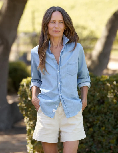 FRANK & EILEEN Barry Denim - Classic Blue Wash